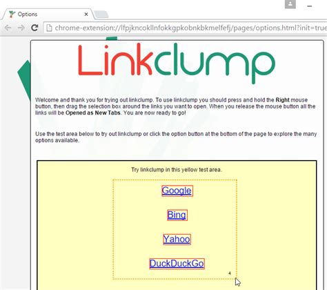 linkclump firefox.